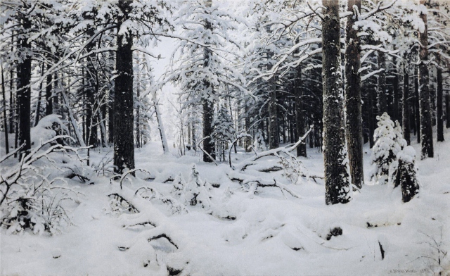 絵画の庭～「冬」～: ひつじの歩み